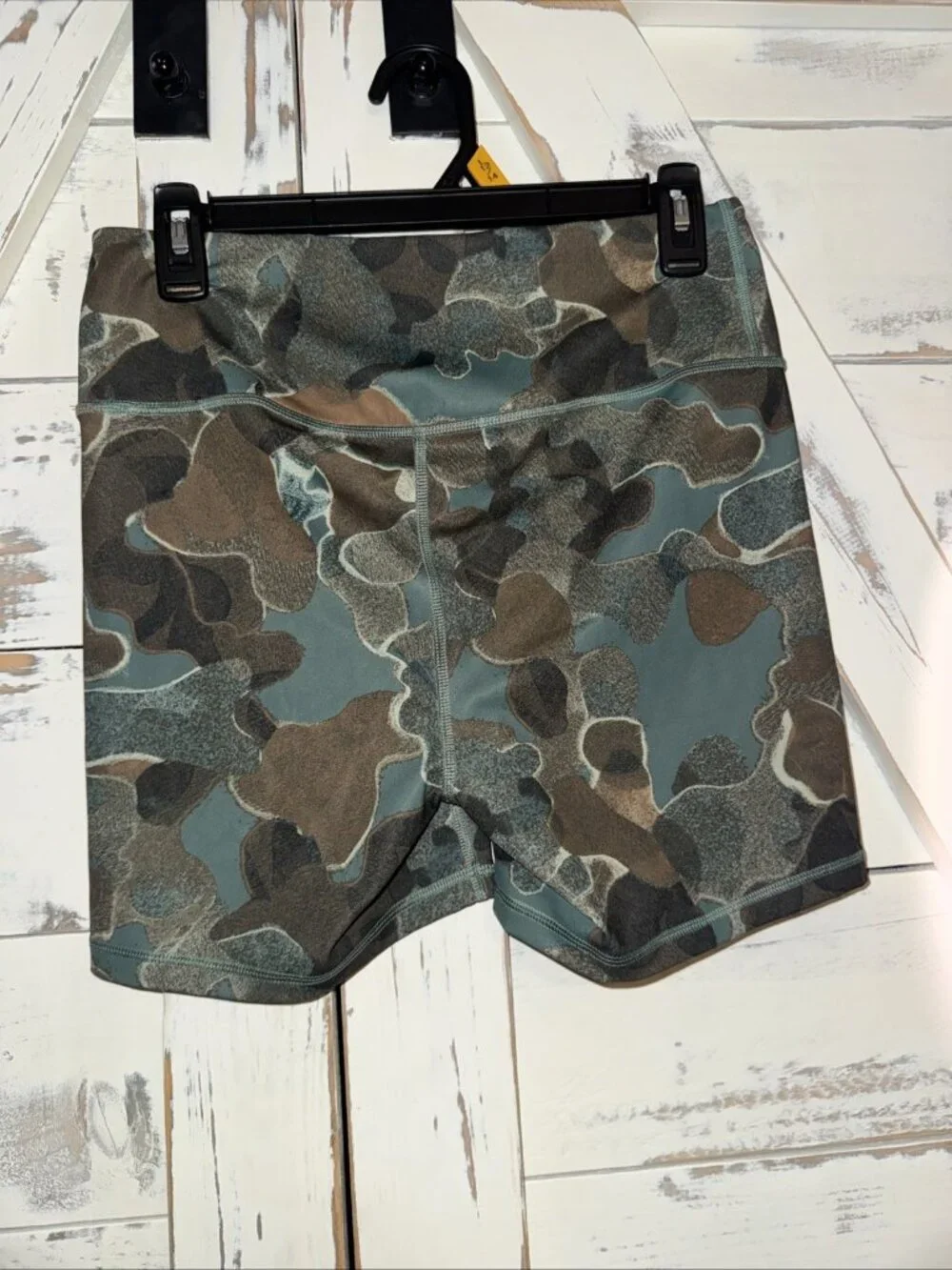 The North Face Womens Large Elevation Camo Bike Shorts 4